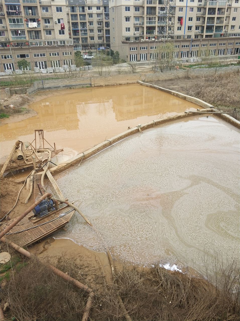 乌兰浩特沉淀池淤泥清理-厂区废水池淤泥清淤